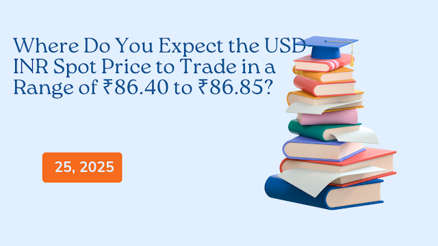 Where Do You Expect the USD-INR Spot Price to Trade