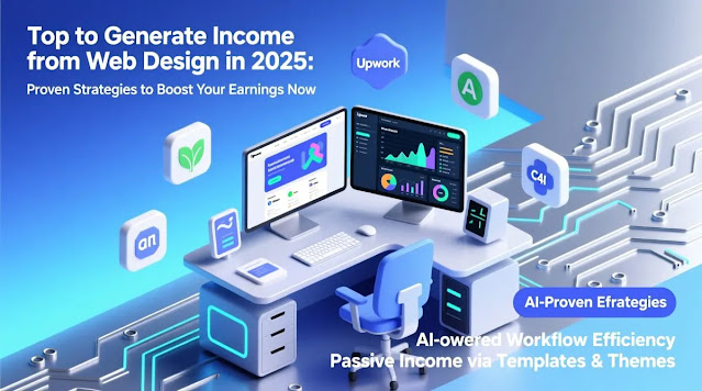 How to Generate Income from Web Design in 2025: