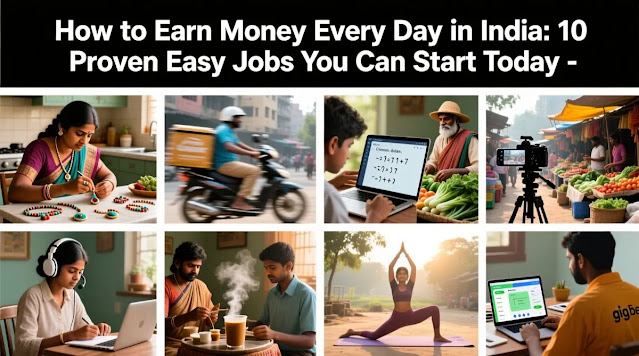 How to Earn Money Every Day: 10 Easy Jobs You Can Start