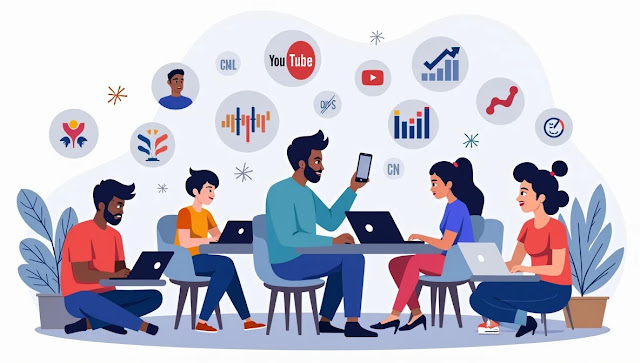 Young professionals in India