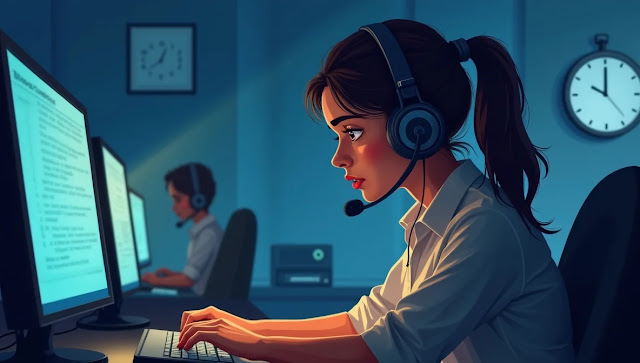 Indian call centre account