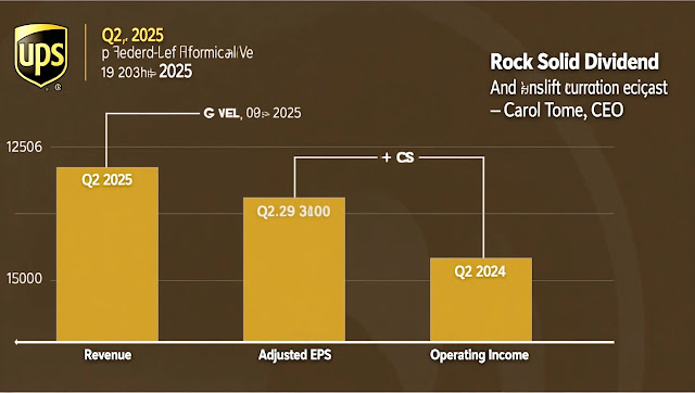 summarizing UPS’s Q2 2025 financial performance