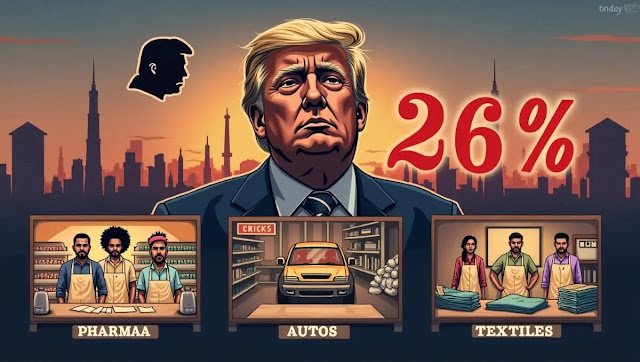 How Trump’s 26% Tariffs Could Reshape Indian Exports How Trump’s 26% Tariffs Could Reshape Indian Exports