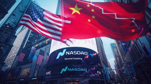 Nasdaq Soars as Trade Deadline & CPI Loom U.S.-China trade deadline