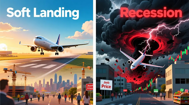 comparing soft landings and recessions