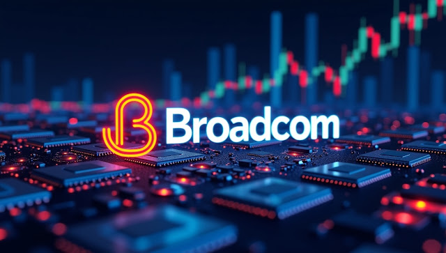 Financial illustration of Broadcom’s $10B AI