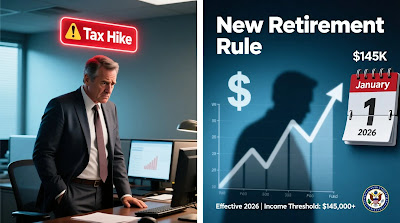 Hidden Tax Hike? Roth Catch-Up Rule Slams $145K+ Earners in 2026