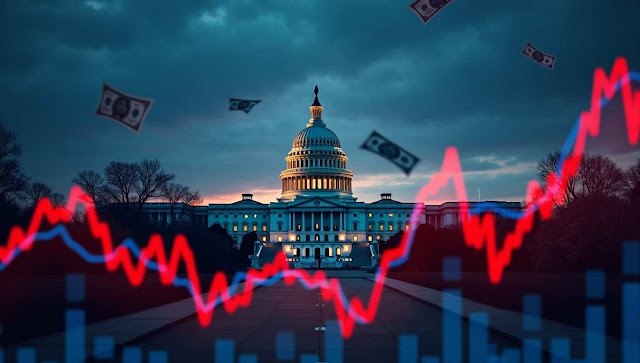 A dramatic financial news