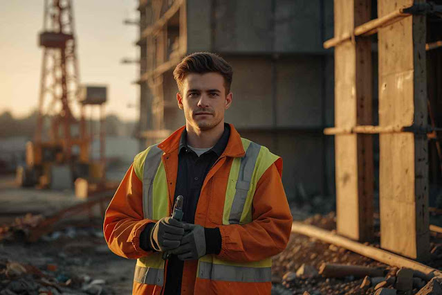 high-visibility gear and work