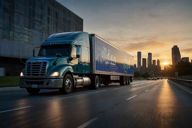a modern Sysco delivery