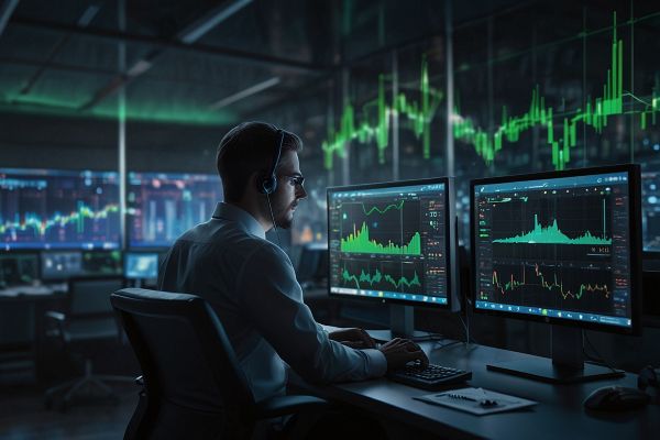 futuristic AI bots automating