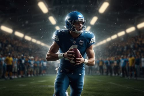 a college football quarterback