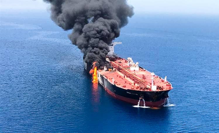 Oil tanker attacks in the Strait of Hormuz requires an ...