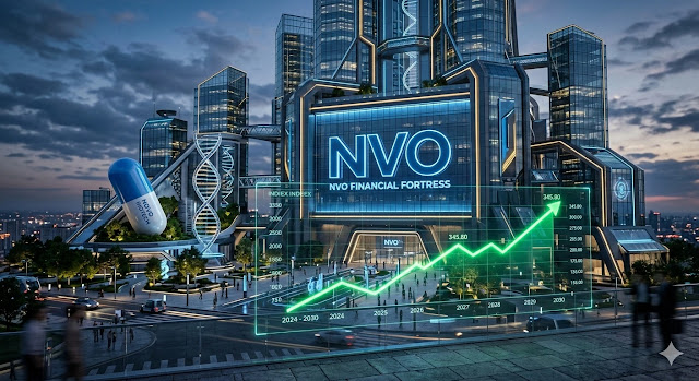 NVO logo transparent digital stock market
