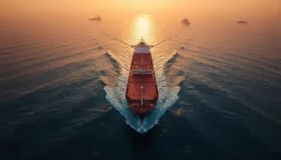 Secret US-Iran Peace Talks Exposed LNG tanker passing through Strait of Hormuz.
