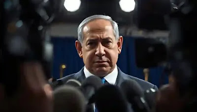 Benjamin Netanyahu press interview