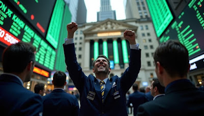 Wall Street Soars on Earnings Optimism Wall Street Soars on Earnings Optimism