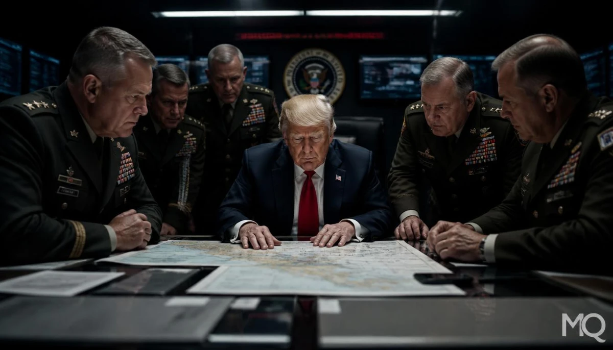 gpt image 2 a dramatic high contrast photo of donald trump sitting in a dark high security m 0marqzy.in