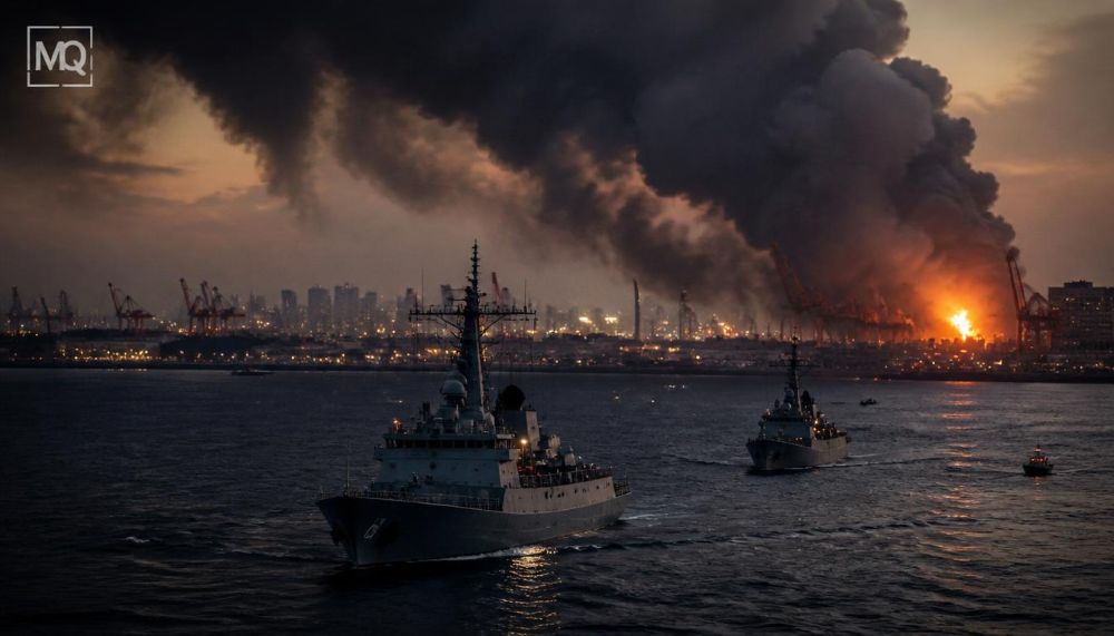 Middle East conflict escalation at sea