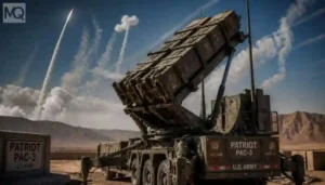 US Patriot missile interceptor system