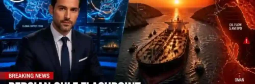 ​Iran War Day 12 Gulf Energy Threat Map