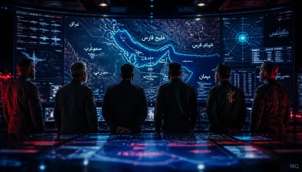 Iran military matrix map