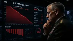 Pentagon financial war chart