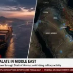Strait of Hormuz ship navigation map