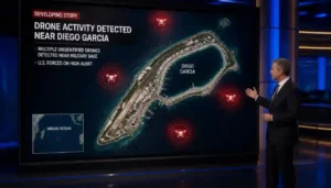 Diego Garcia drone sighting 2026