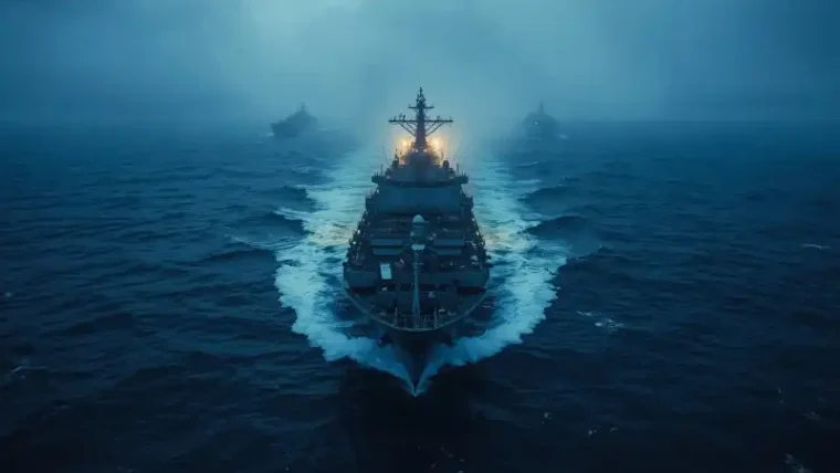 Iran war update: Naval escort in Hormuz
