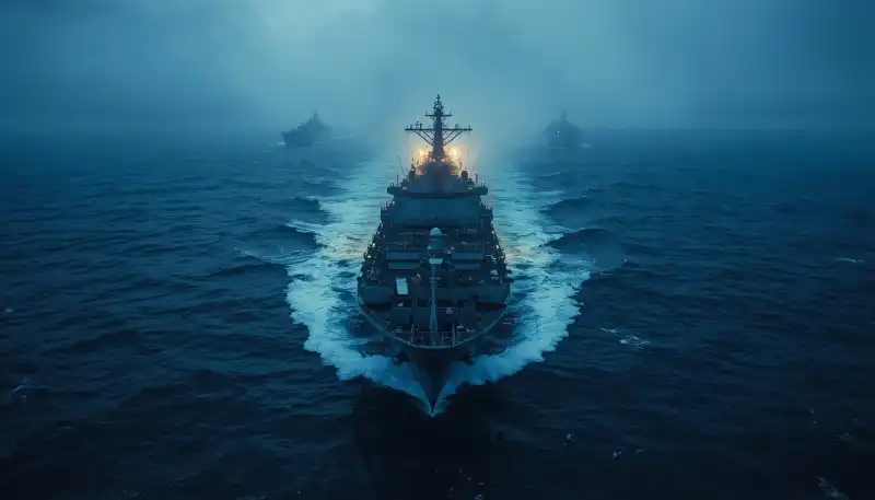 Iran war update: Naval escort in Hormuz