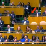 Strait of Hormuz Crisis: UN Talks Stall as Flights Halt strait of Hormuz crisis: Delegate seated at UN General Assembly