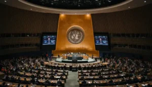 Middle East crisis: UN Security Council diplomatic chamber