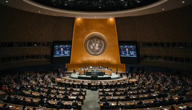 Middle East crisis: UN Security Council diplomatic chamber