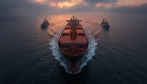 Middle East crisis naval ship in Hormuz
