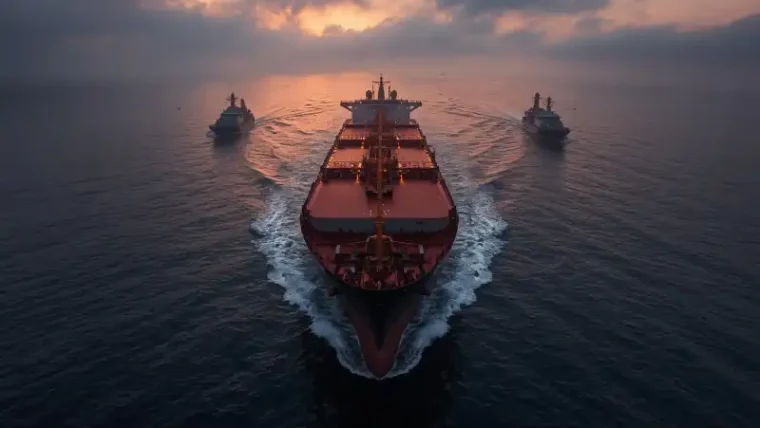 Middle East crisis naval ship in Hormuz