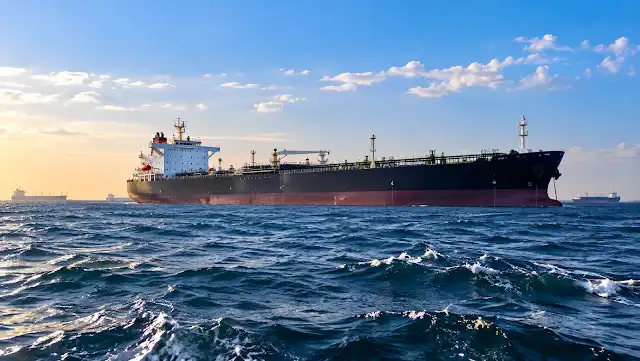 Strait of Hormuz Shipping: Tankers navigating the Strait of Hormuz