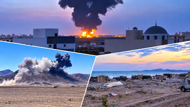 Civilian Toll in Ukraine: Heavy smoke and strikes near urban infrastructure and coastal regions in the Middle East