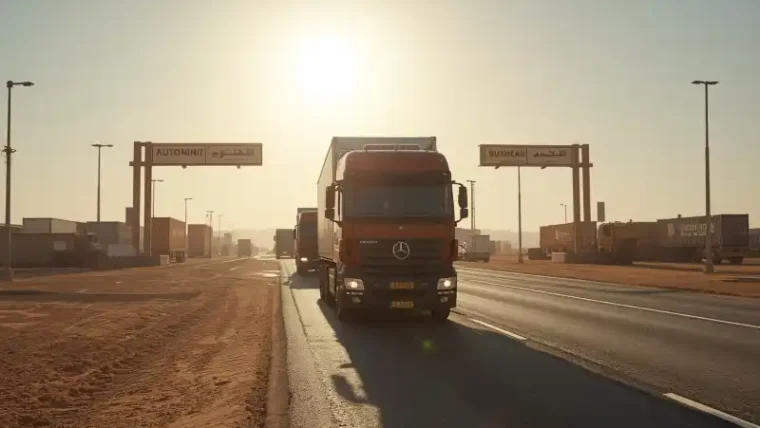 Iran war crisis: Middle East border trade crossing